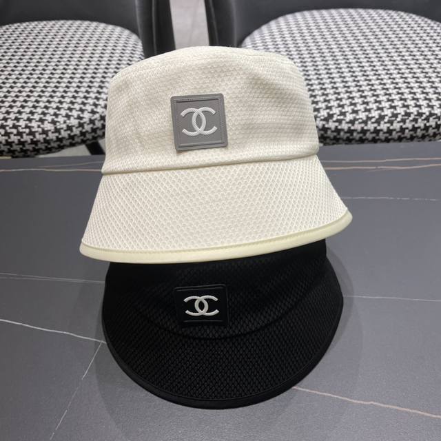 Chanel香奈儿 2024新款名媛风渔夫帽 可折叠 出游携带方便